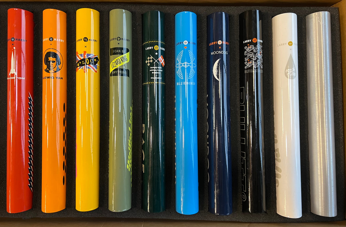 Larry vs Harry Bullitt Color Tube Display